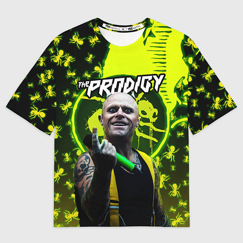 Мужская футболка оверсайз The Prodigy Keith Flint / 3D-принт – фото 1