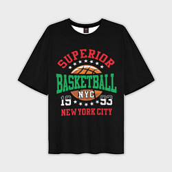 Мужская футболка оверсайз Superior basketball