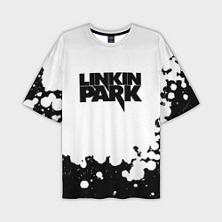 Мужская футболка оверсайз Linkin park black album