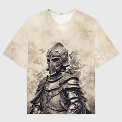 Футболка оверсайз мужская Сказочный рыцарь, цвет: 3D-принт