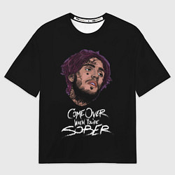 Футболка оверсайз мужская Game over Lil peep, цвет: 3D-принт