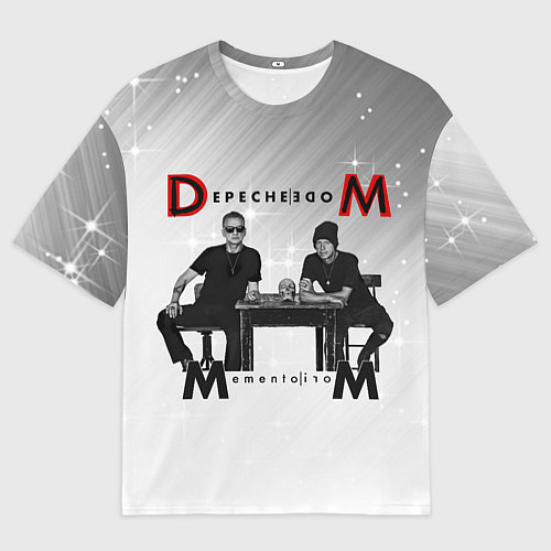Мужская футболка оверсайз Depeche Mode - Mememto Mori Dave and Martin / 3D-принт – фото 1