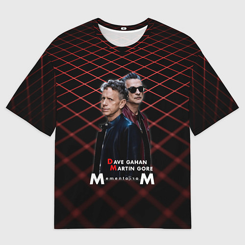 Мужская футболка оверсайз Depeche Mode - Dave Martin memento mori tour / 3D-принт – фото 1