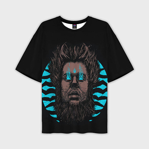 Мужская футболка оверсайз Wayne Static - X / 3D-принт – фото 1