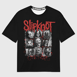 Мужская футболка оверсайз Группа Слипкнот