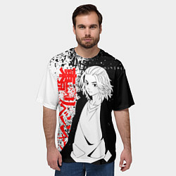 Футболка оверсайз мужская Майки из тосвы - Токийские мстители, цвет: 3D-принт — фото 2
