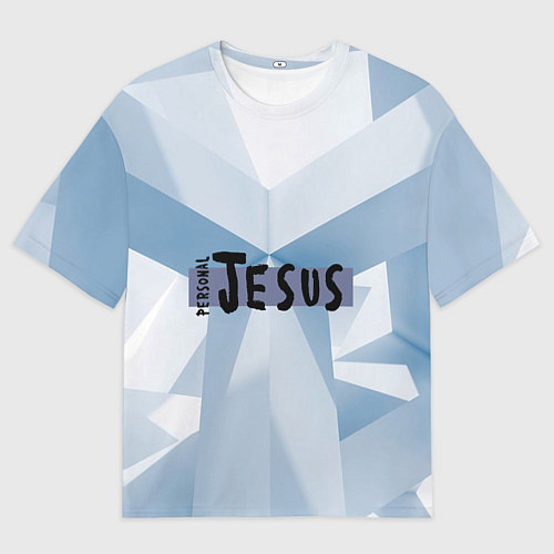 Мужская футболка оверсайз Personal Jesus by Depeche Mode / 3D-принт – фото 1
