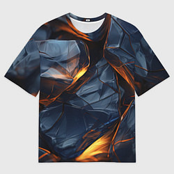 Мужская футболка оверсайз Нестандартный порядок