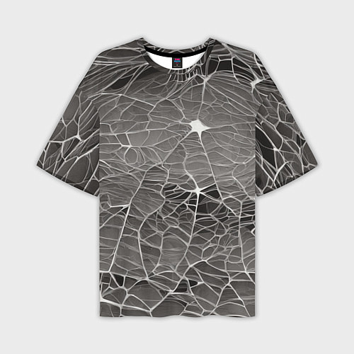 Мужская футболка оверсайз Паутина паука / 3D-принт – фото 1