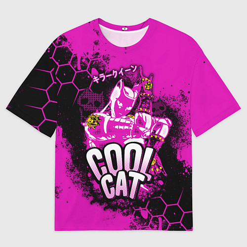 Мужская футболка оверсайз Killer queen JoJo / 3D-принт – фото 1