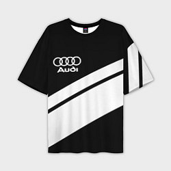 Мужская футболка оверсайз Audi sport line