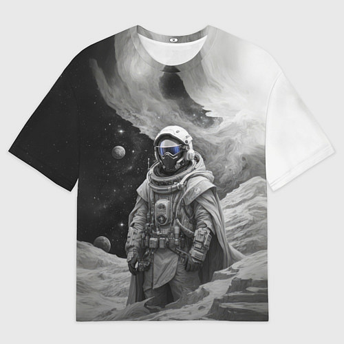 Мужская футболка оверсайз Космической путешественник / 3D-принт – фото 1
