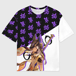 Мужская футболка оверсайз Сайно - Геншин Импакт