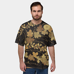 Футболка оверсайз мужская Декоративное искусство, цвет: 3D-принт — фото 2