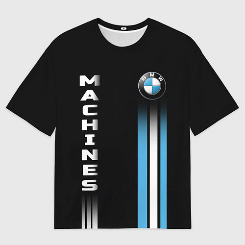 Мужская футболка оверсайз BMW Premium / 3D-принт – фото 1