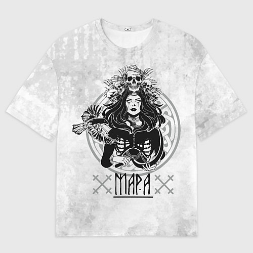 Мужская футболка оверсайз Мара / 3D-принт – фото 1