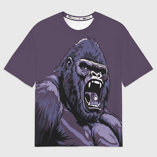 Мужская футболка оверсайз Lord of the Jungle / 3D-принт – фото 1