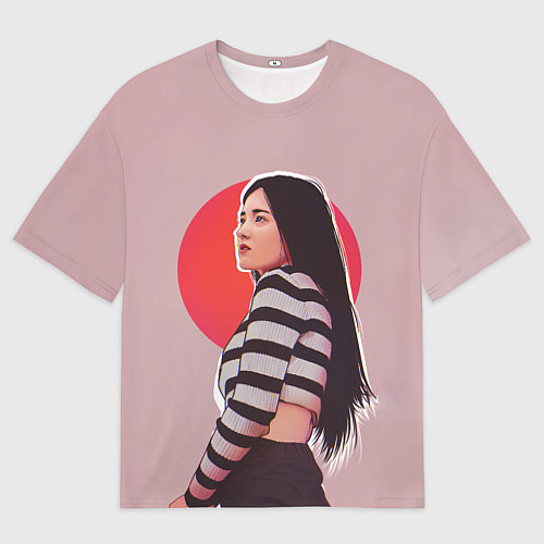 Мужская футболка оверсайз Nancy Momaland / 3D-принт – фото 1