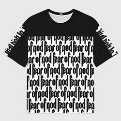 Мужская футболка оверсайз Fear of God
