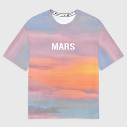 Футболка оверсайз мужская Thirty Seconds to Mars Seasons, цвет: 3D-принт