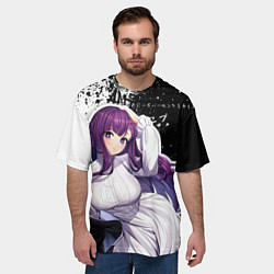 Футболка оверсайз мужская Ферн из аниме, цвет: 3D-принт — фото 2