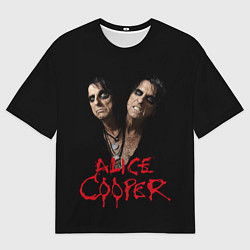 Мужская футболка оверсайз Alice Cooper paranormal