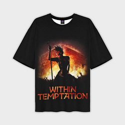 Мужская футболка оверсайз Within Temptation Sharon