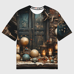 Футболка оверсайз мужская Витрина игрушечек, цвет: 3D-принт