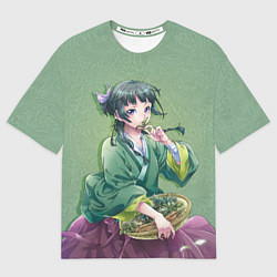 Мужская футболка оверсайз Монолог фармацевта Маомао