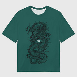 Мужская футболка оверсайз Chinese dragon - 2024