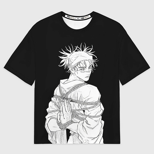 Мужская футболка оверсайз Чосо в шибари - Магическая битва / 3D-принт – фото 1