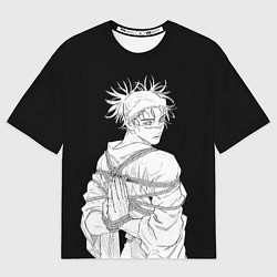 Мужская футболка оверсайз Чосо в шибари - Магическая битва