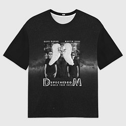 Мужская футболка оверсайз Depeche Mode - Memento mori worldwilde tour
