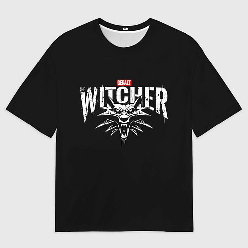 Мужская футболка оверсайз Geralt the Witcher / 3D-принт – фото 1
