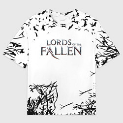 Мужская футболка оверсайз Lords of the Fallen dark rpg