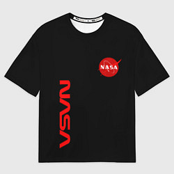 Мужская футболка оверсайз NASA космос