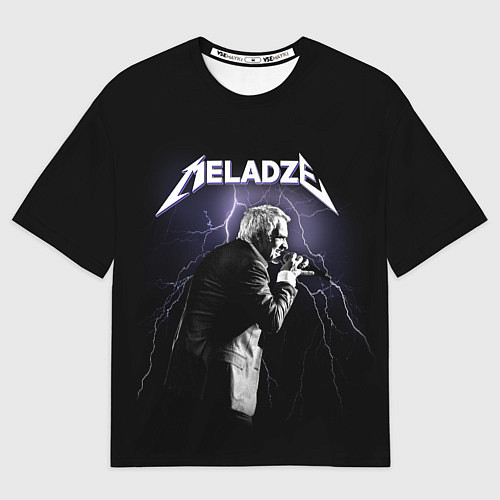 Мужская футболка оверсайз Meladze - Metallica / 3D-принт – фото 1