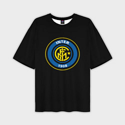 Мужская футболка оверсайз Inter fc