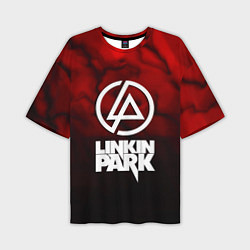 Мужская футболка оверсайз Linkin park strom честер