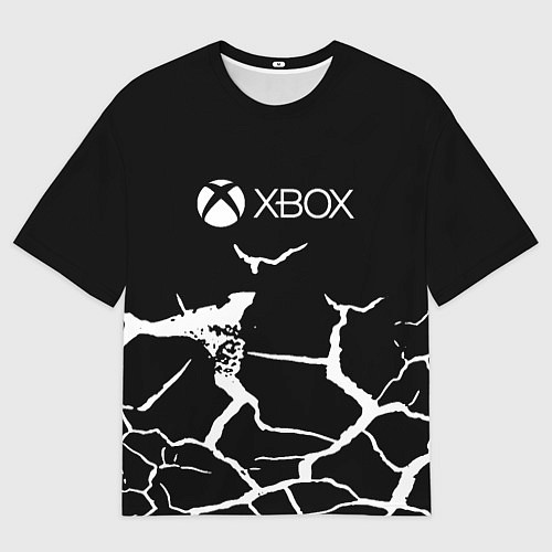 Мужская футболка оверсайз Xbox game текстура рельеф / 3D-принт – фото 1