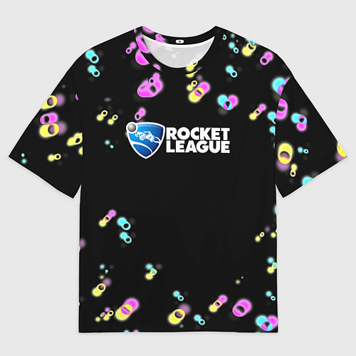 Мужская футболка оверсайз Rocket League game / 3D-принт – фото 1
