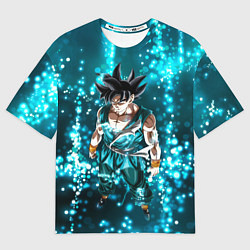 Футболка оверсайз мужская Dragon ball color anime, цвет: 3D-принт