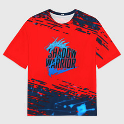 Мужская футболка оверсайз Shadow Warrior actions game
