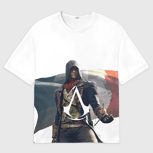Мужская футболка оверсайз Французская революция Assassins / 3D-принт – фото 1