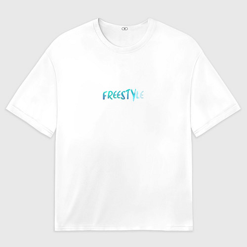 Мужская футболка оверсайз Freestyle / 3D-принт – фото 1