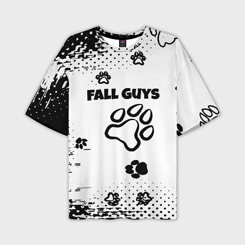 Мужская футболка оверсайз Fall Guys game / 3D-принт – фото 1