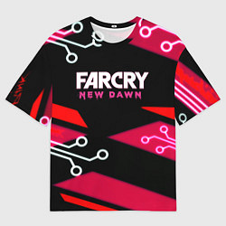 Мужская футболка оверсайз Farcry new dawn