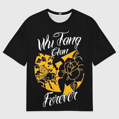 Мужская футболка оверсайз Wu tang forever / 3D-принт – фото 1