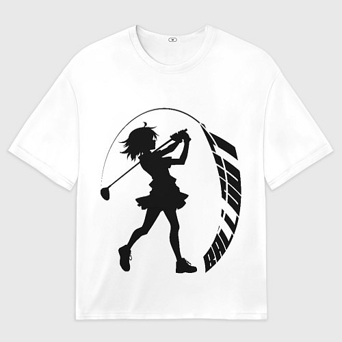 Мужская футболка оверсайз Мяч вылетел / 3D-принт – фото 1