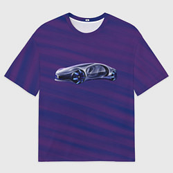 Мужская футболка оверсайз Mercedes-Benz Vision AVTR